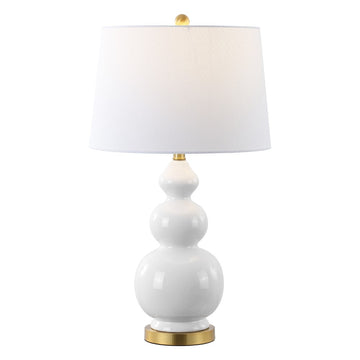 Bowen 27.5" Ceramic LED Table Lamp - JONATHAN Y